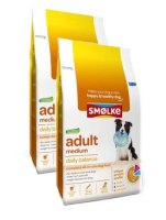 Smølke Adult Medium Hondenvoer 2 X 12 Kg