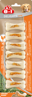 8in1 Delights Strong Chicken Bones Xs Hondensnacks 6 Verpakkingen