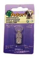 Adori Adreskokertje Hond Chroom Op Krt 3x1x1 Cm