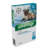 Advantage Nr. 100 Vlooienmiddel (4 Tot 10kg) Hond 2 Verpakkingen