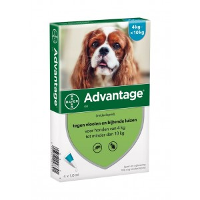 Advantage Nr. 100 Vlooienmiddel (4 Tot 10kg) Hond 1 Verpakking