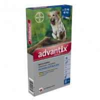 Advantix 400/2000 Voor Honden Van 25 Tot 40 Kg 2 X 4 Pipetten