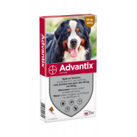 Advantix 600/3000 Voor Honden Van 40 Tot 60 Kg 2 X 4 Pipetten
