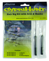 Albatros Cyprihunt Hair Rig Kit&needle&drill   Onderlijnen   2 Stuks Karper 2 4 6