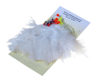 Albatros Verenpaternoster 6 Haaks   Onderlijnen   115 Cm Wit Per Stuk Zeevis 1/0