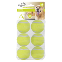 All For Paws Tennisballen Voor Fetch'n Treat   Hondenspeelgoed   6 Stuks
