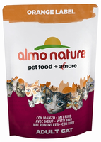 Almo Nature Cat Droog Orange Label Rund Kattenvoer #95;_750 Gr