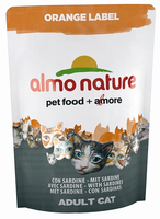 Almo Nature Cat Droog Orange Label Sardines Kattenvoer #95;_750 Gr