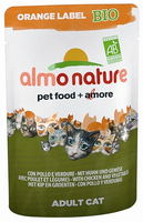 Almo Nature Cat Orange Label Bio Kip/groente