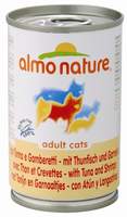 Almo Nature Cat Tonijn/garnalen Kattenvoer #95;_140 Gr