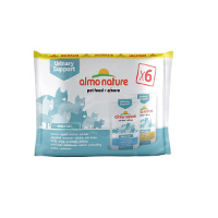 Almo Nature Urinary Support Multipack Vis & Kip 6x70gr 2 X (6 X 70 Gr)