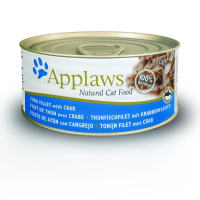 Applaws Cat Blik Adult Tuna / Crab Kattenvoer 70 Gr