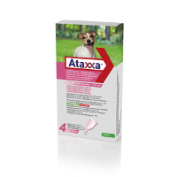 Ataxxa Hond 4   10 Kg Spot On Antivlo 4 Pipetten