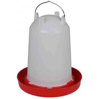 Olba Drinktoren Plastic Rood   Drinkbak   6 L