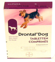 Bayer Drontal Ontworming Hond #95;_6 Tabletten