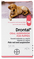 Drontal Pup Ontwormingsmiddel 50 Ml 3 X 50 Ml