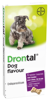 Bayer Drontal Tasty Bone Ontworming Hond #95;_6 Tabletten
