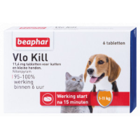 Beaphar Vlo Kill (tot 11 Kg) Kat En Hond 24 Tabletten