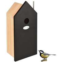 Best For Birds Nestkast Huis Koolmees Hout / Zwart 15x12x32 Cm
