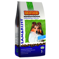 Biofood Hondenvoeding Lam&rijst   Hondenvoer
