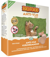 Biofood Kattensnoepjes Anti Vlo Zalm 100 St