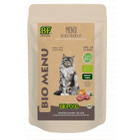 Bf Petfood Biofood Organic Rund Bio Menu Natvoer Kat (zakjes 100 Gr) 20 X 100 G