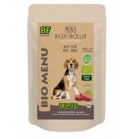 Bf Petfood Biofood Organic Rund Bio Menu Natvoer Hond (zakjes 150 Gram) 15 X 150 G