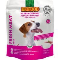 Biofood Vleesvoeding Eend Natvoer Hond 3 X 630 Gram