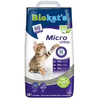 Biokat's Micro Classic Kattenbakvulling 2 X 14 Liter