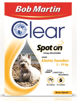 Bob Martin Clear Spot On Hond Small 3 Pipet