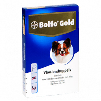 Bolfo Gold 40 Hond Vlooiendruppels 2 Pipetten