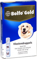 Bolfo Gold 250 Hond Vlooiendruppels 2 Pipetten