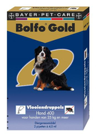 Bolfo Gold 400 Hond 25 40 Kg 4 Pipetten