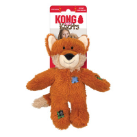 Kong Wild Knots Vos Met Piep Hondenspeelgoed Per Stuk