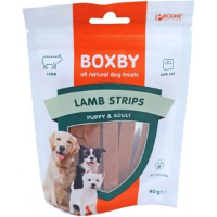 Boxby For Dogs Lamb Strips 90 Gram Per Stuk