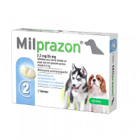Milprazon Ontwormingsmiddel Hond En Puppy (0,5   5 Kg) 4 Tabletten