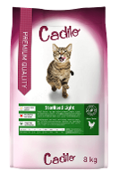 Cadilo Sterilised Light   Premium Kattenvoer 2 X 8 Kg