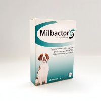 Milbactor Ontwormingsmiddel Hond Vanaf 5 Kg 12 Tabletten