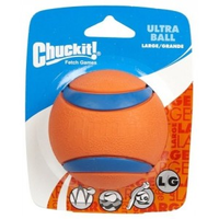Chuckit Ultra Ball   Hondenspeelgoed   10 Cm Oranje Blauw Xxl