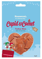Cupid & Comet Kalkoen Bites Kerstsnack 40 Gr