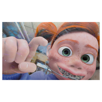 Disney Achterwandposter Nemo Darla Multi Color 50x30 Cm