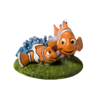Disney Decor Nemo En Marlin   Aquarium   Ornament   7x10x10 Cm Multi Color
