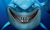 Disney Nemo Achterwand Bruce Voor 38 Ltr Aquarium #95;_51x31 Cm