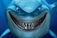 Disney Nemo Achterwand Bruce Voor 76 Ltr Aquarium