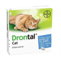 Drontal Cat Ontwormingsmiddel Kat 2 Tabletten