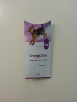 Drontal Dog Flavour Ontworming 1st.