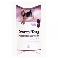 Drontal Dog Tasty 150/144/50 Mg Ontwormingsmiddel Hond 6 Tabletten