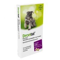 Drontal Dog Tasty 150/144/50 Mg Ontwormingsmiddel Hond 12 Tabletten