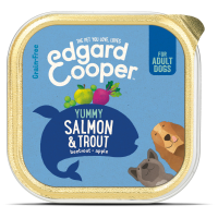 Edgard&cooper Kuipje Salmon Trout Adult   Hondenvoer   Zalm Forel Rode Biet 150 G Graanvrij