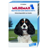 Milbemax Ontwormingstabletten Kleine Honden En Puppies 2 Tabletten